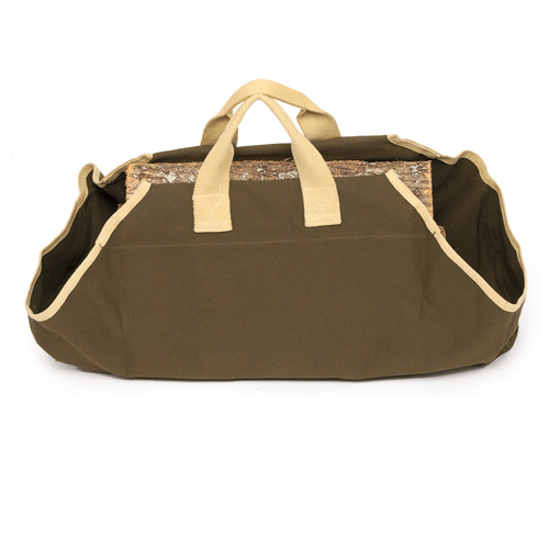 ~Canvas Log Carrier